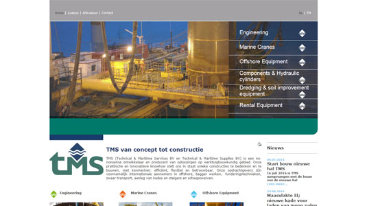 Website portal TMS